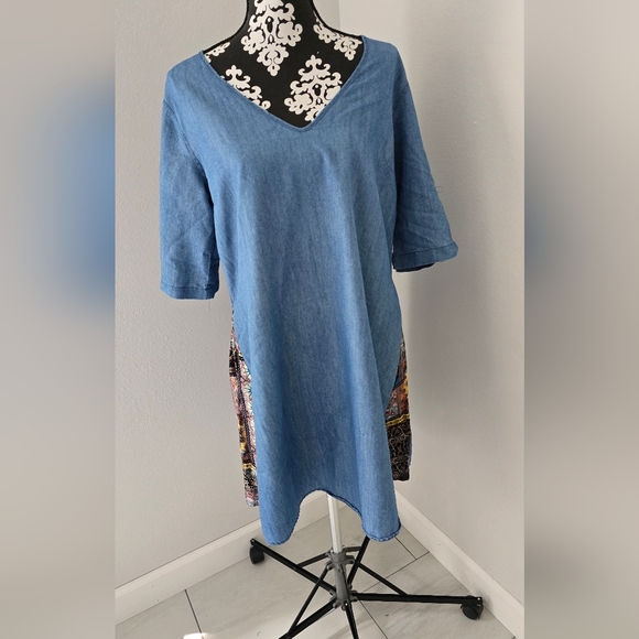 G. Kale denim dress. Size PXL - Picture 5 of 15
